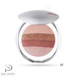 پوپا میلانو رژگونه و هایلایتر چهار رنگ ومپ – Pupa Milano Luminys Baked All Over