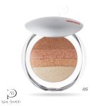 پوپا میلانو رژگونه و هایلایتر چهار رنگ ومپ – Pupa Milano Luminys Baked All Over - تصویر 3