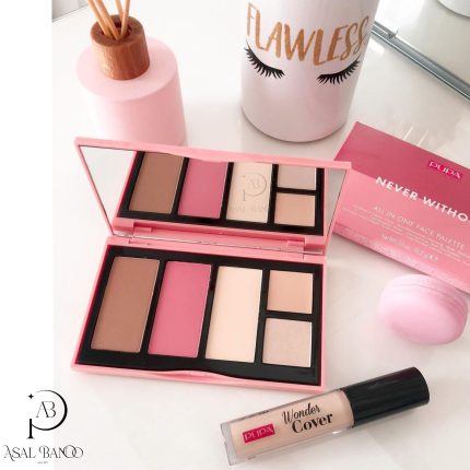 پوپا میلانو پالت آرایش صورت آل این وان - Pupa Milano Never Without All In One Face Palette
