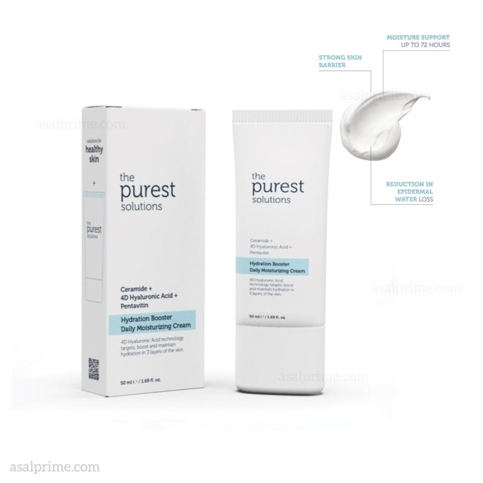 پیورست سولوشن کرم آبرسان هیالورونیک اسید 4 بعدی – The Purest Solution Hydrating Booster Daily Moisturizing Cream - تصویر 2