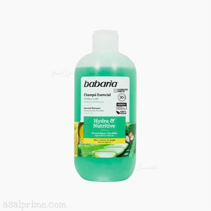 باباریا شامپو آبرسان و تغذیه کننده مو – Babaria Shampoo Hydra & Nutritive - تصویر 1