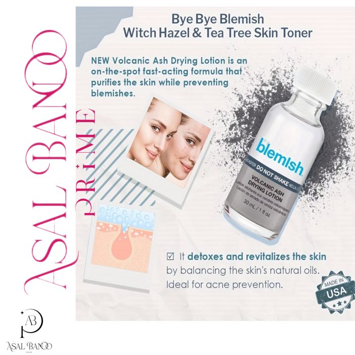 بای بای بلمیش اش درایینگ لوشن - Bye Bye Blemish Volcanic Ash Drying Lotion - تصویر 2