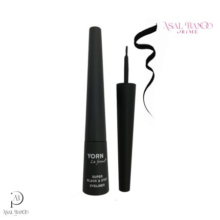 یورن خط چشم مویی سوپر بلک - Yorn Super Black & Stay Eye Liner
