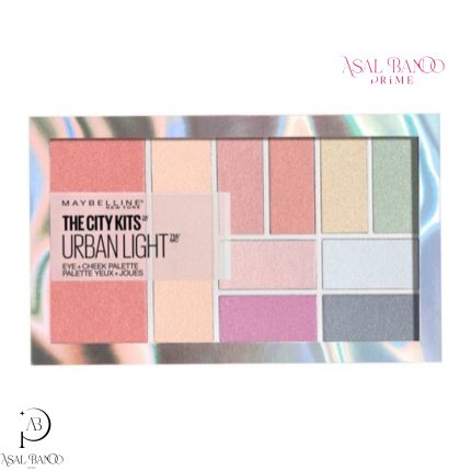 میبلین پالت سایه سیتی کیتس اوربان لایت - Maybelline City Kits Urban Lights Eye Palette