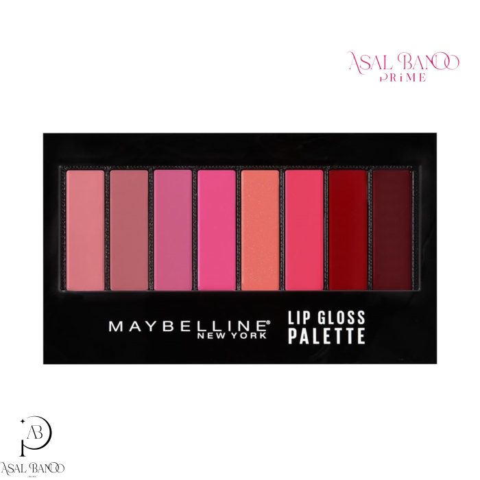 میبلین پالت رژ لب - Maybelline Lip Gloss Palette - تصویر 1