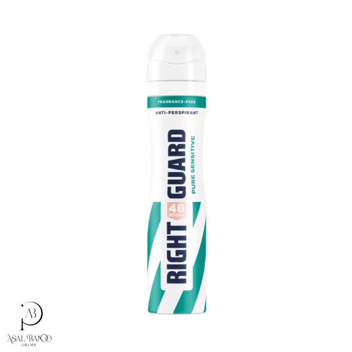 رایت گارد اسپری ضدتعریق زنانه پوست های حساس- Right Guard Pure Sensitive Spray - تصویر 1