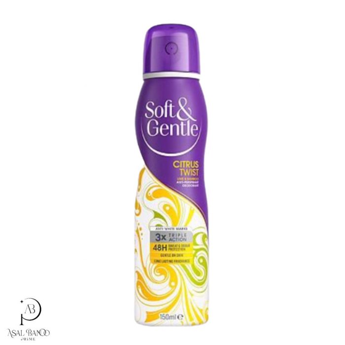 سافت اند جنتل اسپری ضدتعریق – Soft & Gentle Citrus Twist Spray - تصویر 1