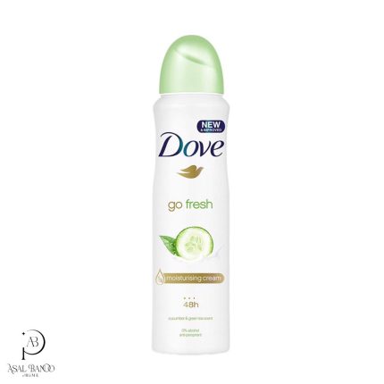 داو اسپری ضدتعریق زنانه خیار و چای – Dove Go Fresh Spray