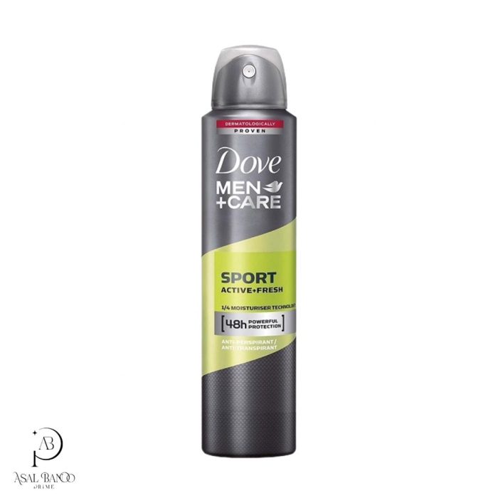 داو اسپری ضدتعریق آقایان اسپرت- Dove Sport Active + fresh men Spray - تصویر 1