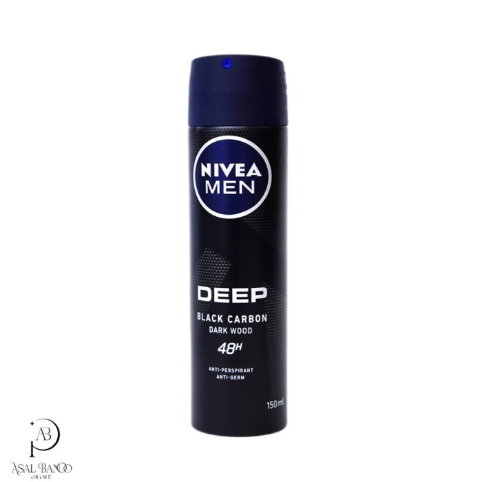 نیوآ اسپري ضدتعریق آقایان –Nivea Deep Black Carbon Men Spray - تصویر 1