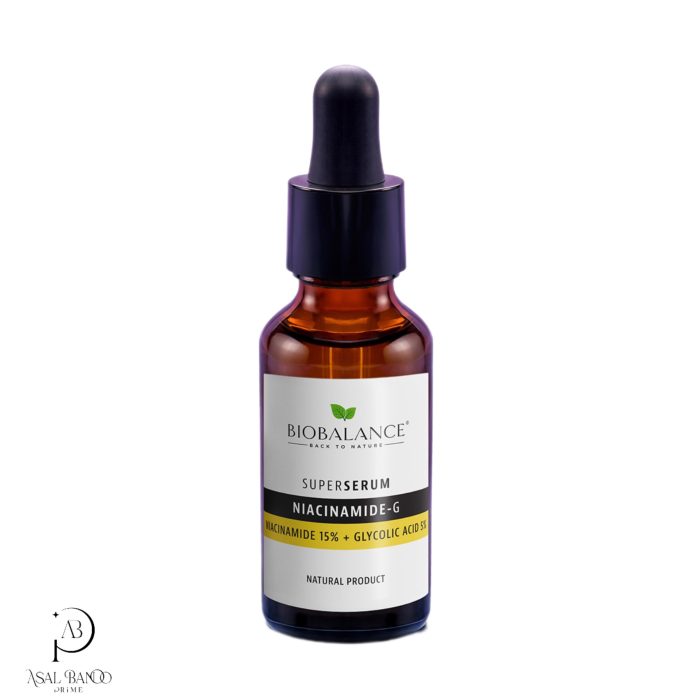 بیوبالانس سرم صورت نیاسینامید- Biobalance SUPER SERUM Niacinamide – G - تصویر 1