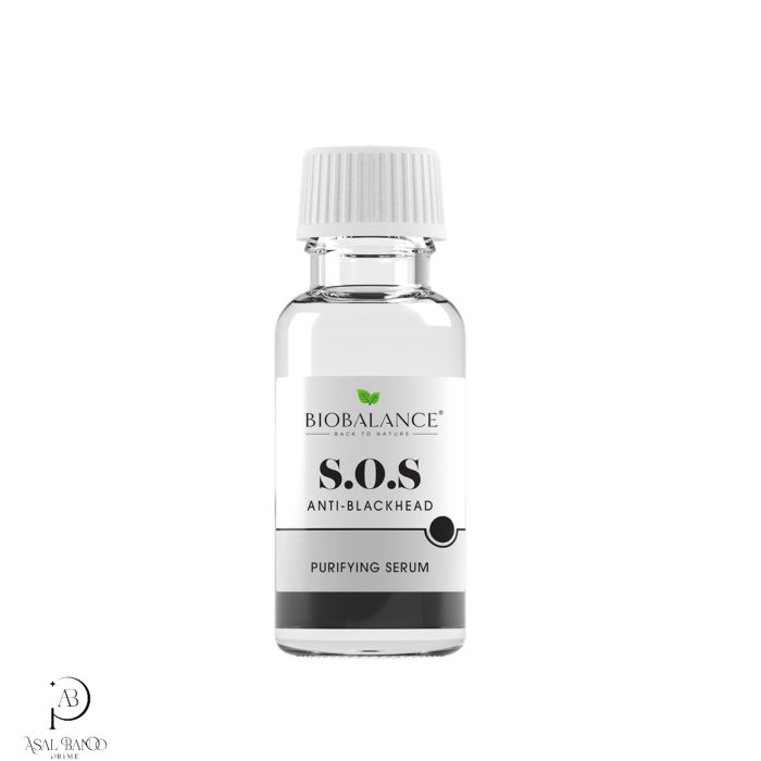 بیوبالانس سرم  اورژانسی SOS ضد جوش سرسیاه – Biobalance Super Serrum SOS Purifying Serum - تصویر 1