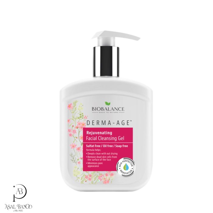 بیوبالانس ژل شستشوی جوانساز صورت – BioBalance Derma-Age  Rejuvenating Cleansing Gel - تصویر 1