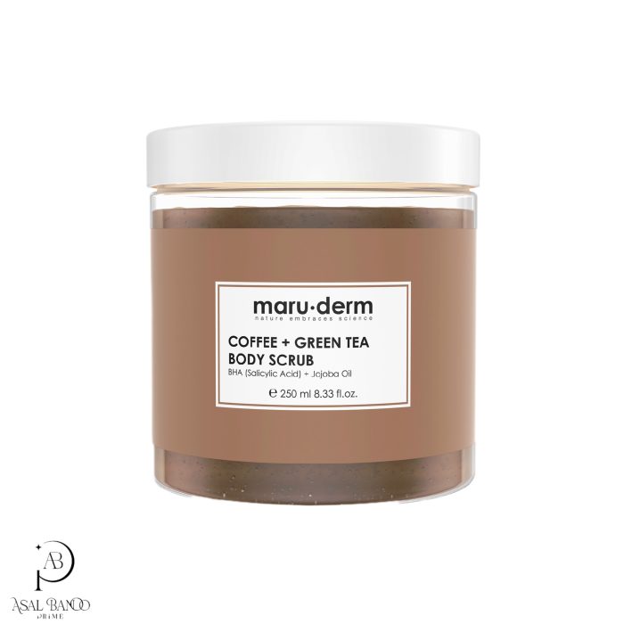 مارودرم اسکراب بدن عصاره قهوه و چای سبز– Maru. Derm Coffee + Green Tea Body Scrub - تصویر 1
