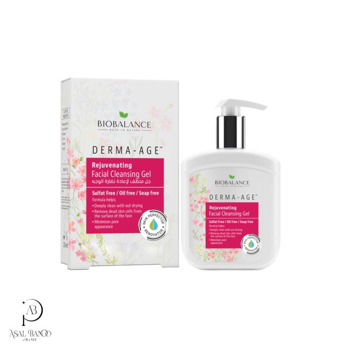 بیوبالانس ژل شستشوی جوانساز صورت – BioBalance Derma-Age  Rejuvenating Cleansing Gel - تصویر 2