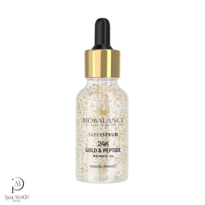 بیوبالانس سرم 24 عیار طلا و پپتید - Biobalance SUPER SERUM Gold & Peptide24K - تصویر 1