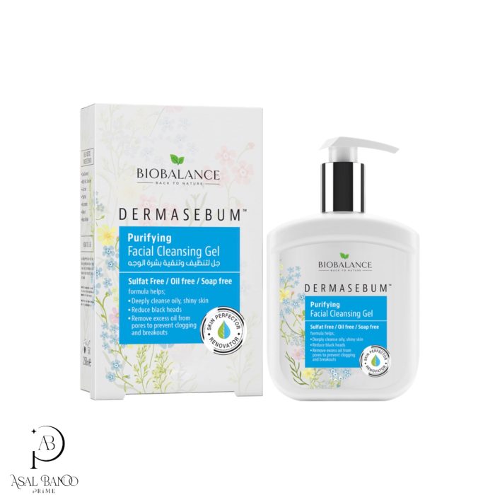 بیوبالانس ژل شستشوی صورت – BioBalance Dermasebum Purifying Cleansing Gel - تصویر 2