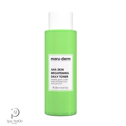 مارودرم تونر  روزانه   Maru.derm AHA Skin Brightening Daily Toner- AHA