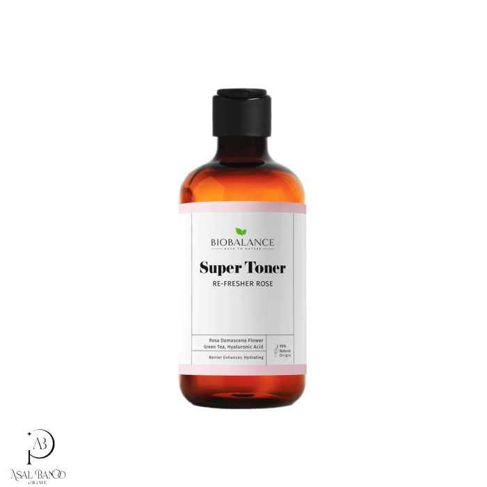بیوبالانس تونر پوست خشک – Biobalance Super Toner Re-Fresher Rose - تصویر 1