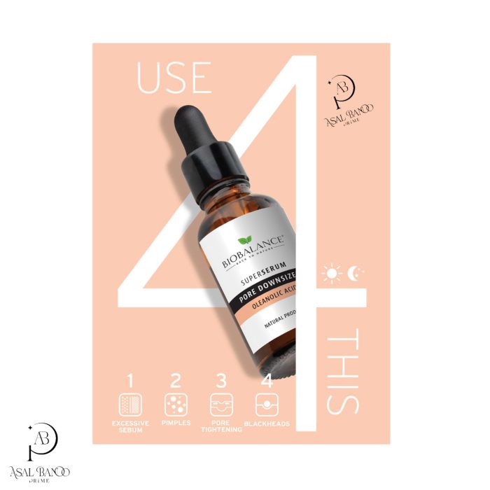 بیوبالانس سرم درمان منافذ باز – Biobalance Super Serrum Glycolic Aid - تصویر 3