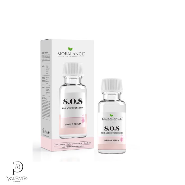 بیوبالانس سرم  اورژانسی SOS ضد جوش و جای جوش – Biobalance Super Serrum SOS Drying Serum - تصویر 2
