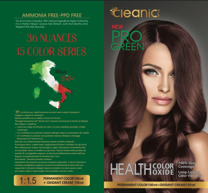 پرو گرین کلینیک کیت رنگ مو - Pro Green Cleanic Hair Color Kit - تصویر 3