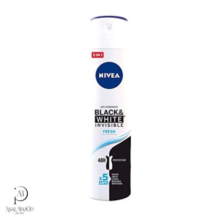 نیوا اسپری ضد تعریق زنانه – Nivea Black & White Invisible Pure Woman Spray