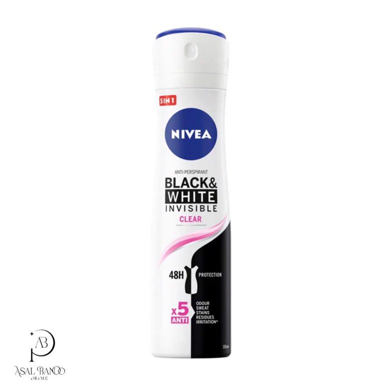 نیوا اسپری ضد تعریق زنانه – Nivea Black & White Clear Woman Spray