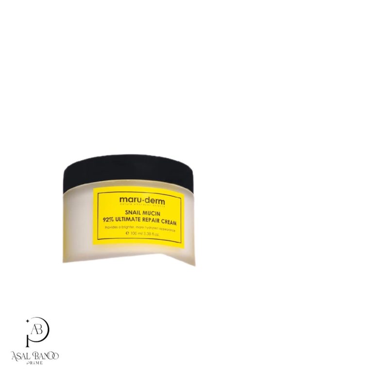 مارودرم کرم مرطوب کننده و مغذی عصاره حلزون – Maru. Derm Snail Mucin 92% Cream - تصویر 3