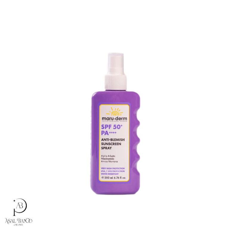 مارودرم اسپره ضدآفتاب ضدلک و روشن کننده – Maru. Derm Anti Blemish SunCream Spray