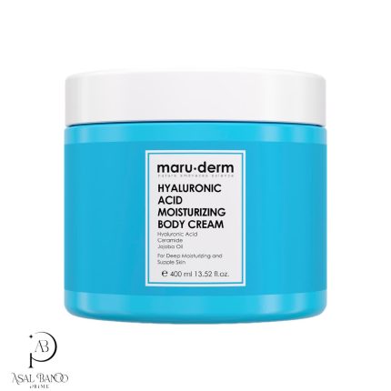 مارودرم کرم مرطوب کننده و هیالورونیک اسید بدن  – Maru. Derm Hyaluronic Acid Body Cream