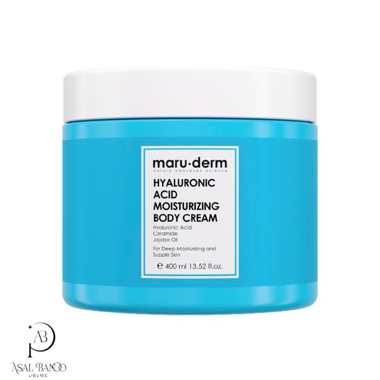 مارودرم کرم مرطوب کننده و هیالورونیک اسید بدن  – Maru. Derm Hyaluronic Acid Body Cream
