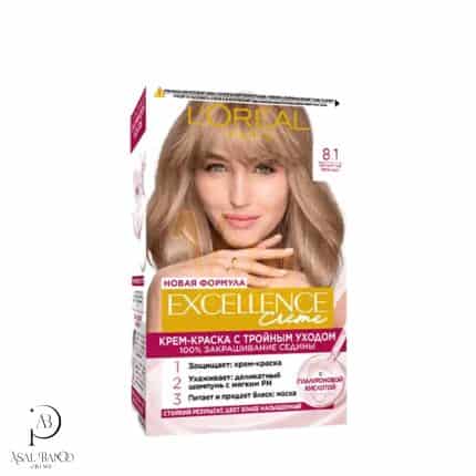 اورال کیت رنگ مو اکسلانس شماره 8.1 – L َoral Paris Excellence 8.1