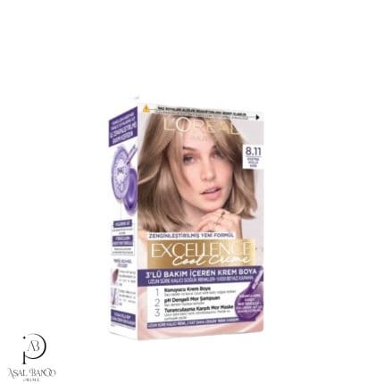 اورال کیت رنگ مو اکسلانس شماره 8.11 –  L َoral Paris Excellence 8.11