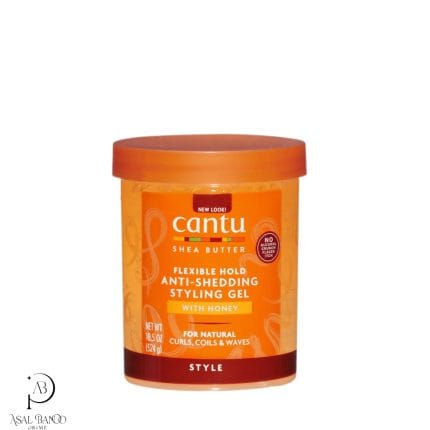 کنتو ژل مو بیرون حمام عسل – Cantu Strengthening Styling Shea Butter Gel