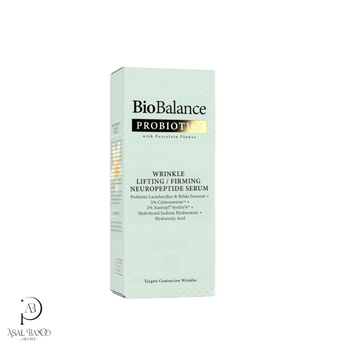بیوبالانس سرم ضد چروک و لیفت  و ترمیم کننده  – BioBalance Wrinkle Lifting/Firming Neuropeptide Serum - تصویر 2
