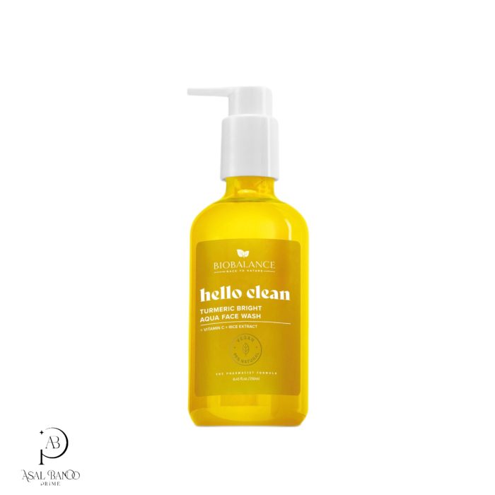 بیوبالانس ژل شستشوی صورت ضدلک و روشن کننده – BioBalance Turmeric Bright Aqua Face Wash - تصویر 1