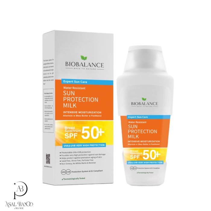 بیوبالانس ضدآفتاب صورت و بدن – BioBalance Sun Protection Milk SPF50 - تصویر 2