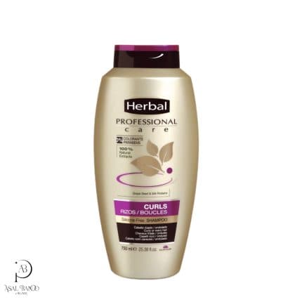 هربال شامپو مرطوب کننده موی فر – Herbal Professional Care Curls Silicone-Free Shampoo