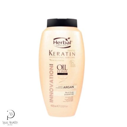 هربال شامپو بدون سولفات  فیتو کراتین روغن آرگان – Herbal Keratin Oil Argan Shampoo