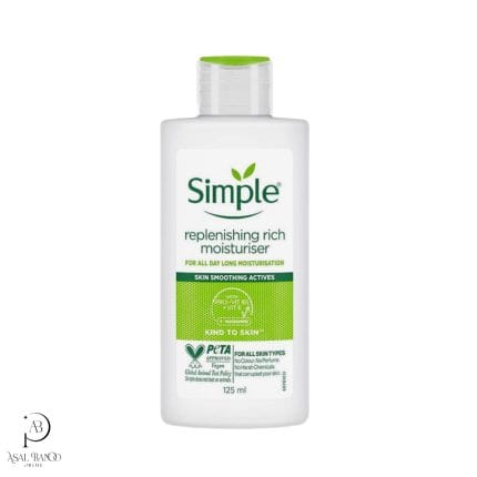 سمپل کرم مرطوب کننده و آبرسان ریچ– Simple Reeplenishing Rich Moisturiser