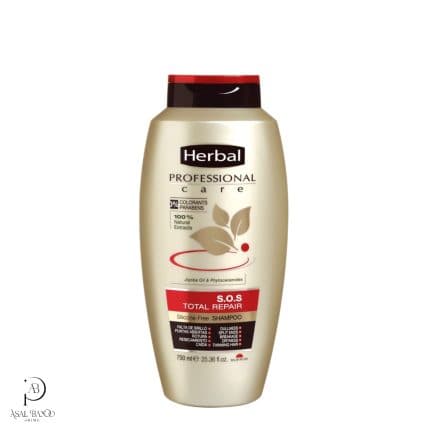 هربال شامپو موی آسیب دیده – Herbal Professional Care S.O.S Total Repair Silicone-Free Shampoo