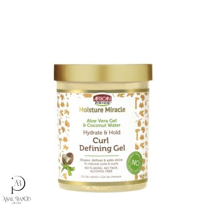 آفریکن پراید ژل حالت دهنده و آبرسان موی فر – African Pride Hydrate & Hold Curl Defining Gel