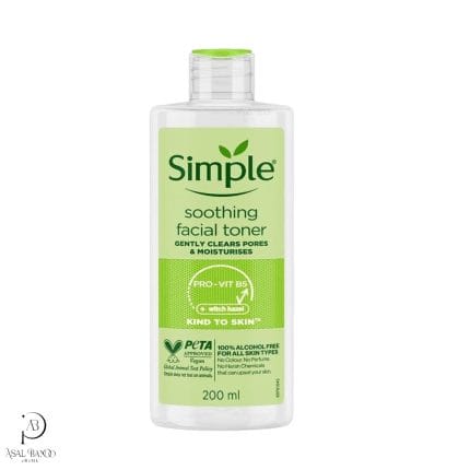 سیمپل تونر پوست های ملتهب – Simple Smoothing Facial Toner