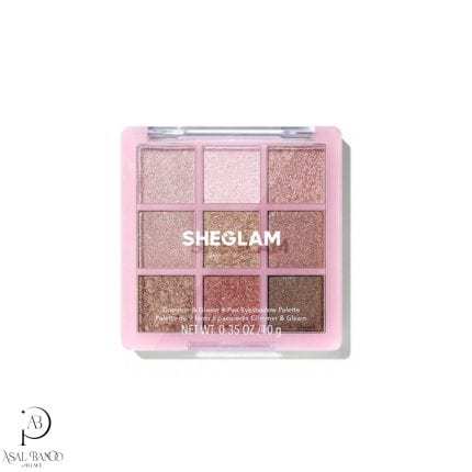 شیگلم پالت سایه 9 رنگ  – Sheglam  9 – Pan Eyeshadow Palette – Glimmer7Gleams