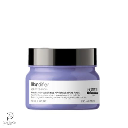 اورال ماسک مو داخل حمام موهای دکلره شده پروفشنال- L َOreal Professionnal Blondifier Mask