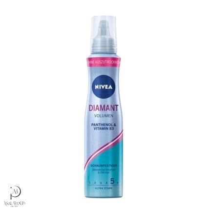 نیوآ موس حجم دهنده مو دیاموند – Nivea Diiamond Volum Care Styling Mousse