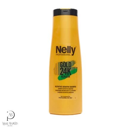 نلی شامپو کراتین گلد  – Nelly Professional Gold 24K Keratin Shampoo