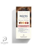 فیتو رنگ موی قهوه ای طلایی روشن  شماره 5.3 بدون آمونیاک   – Phyto  Coloration Permanente Light Golden Brown Color