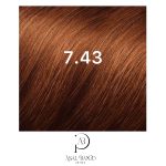 فیتو رنگ موی بلوند طلایی مسی  شماره 7.43 بدون آمونیاک   – Phyto  Coloration Permanente Golden Copper Blonde Color - تصویر 3